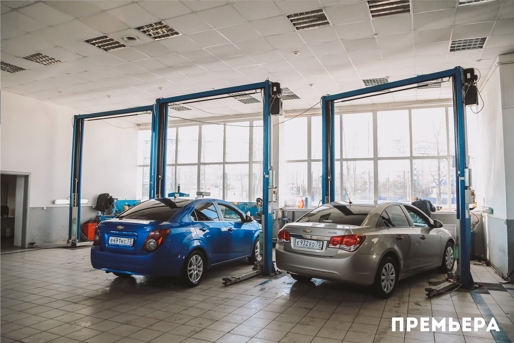 Рабочие посты техцентра Премьера